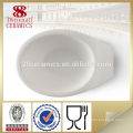 Fiesta dinnerware funky cerâmica branca china grande fruteira